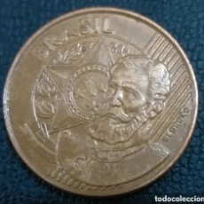 Monedas antiguas de América: BRASIL 25 CENTAVOS 2001