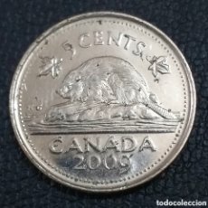 Monedas antiguas de América: CANADA 5 CENTIMOS 2009