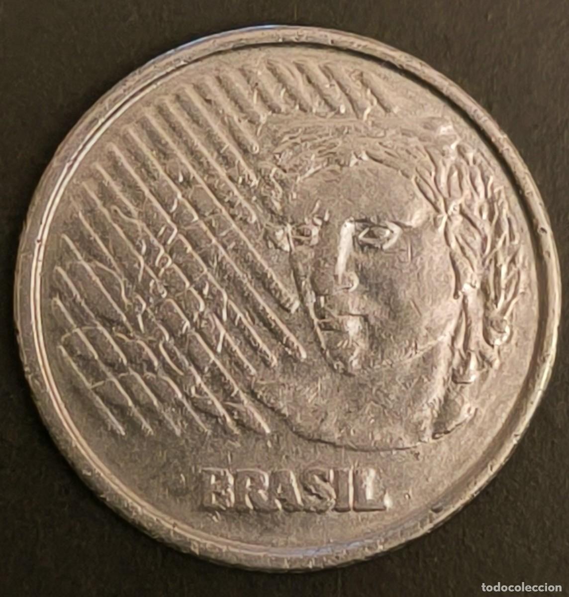 Monedas antiguas de Am&eacute;rica: Brasil 50 centavos, 1994 - Foto 1