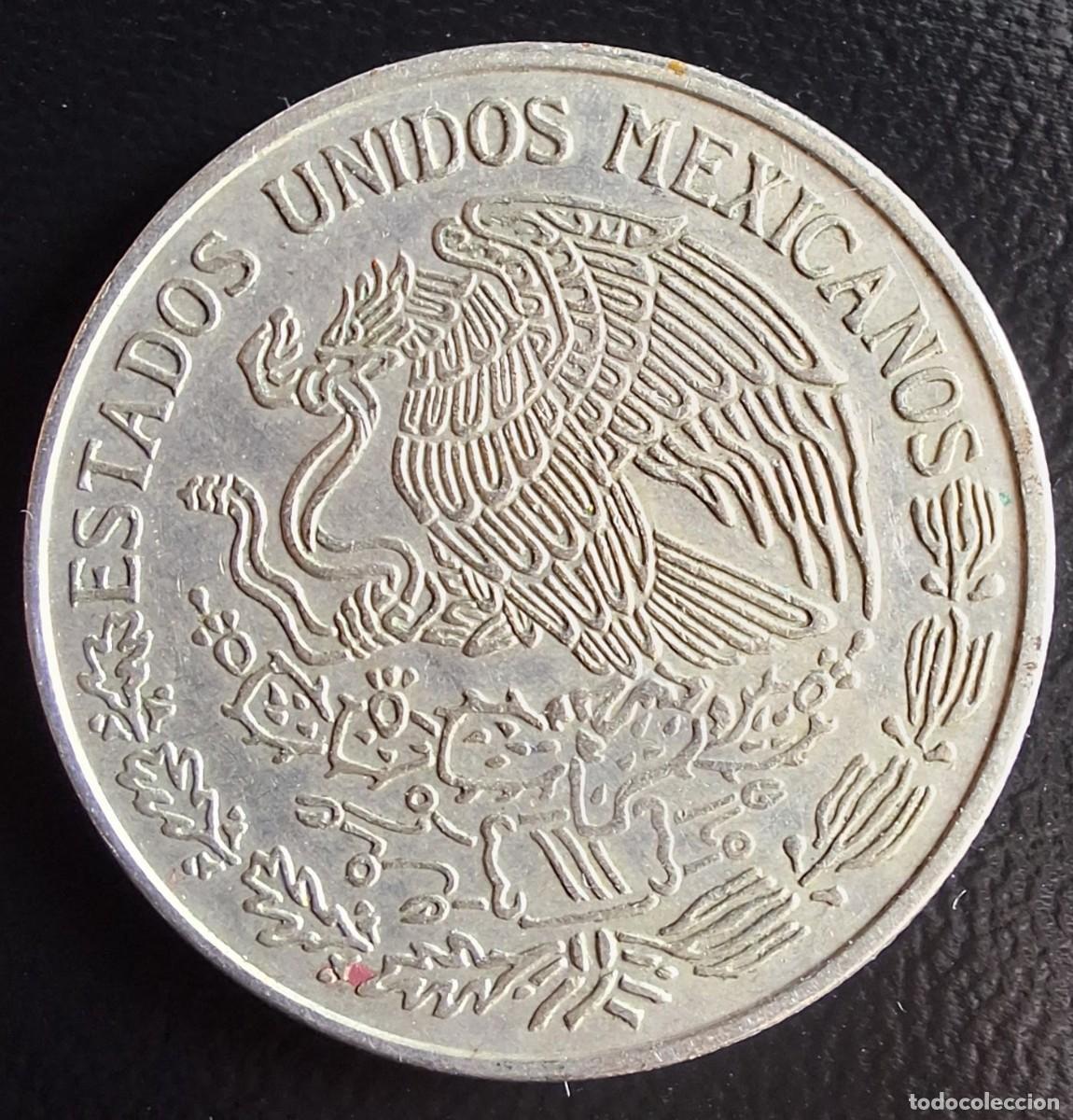 Monedas antiguas de Am&eacute;rica: 1 Peso 1972 - M&eacute;jico - Foto 2