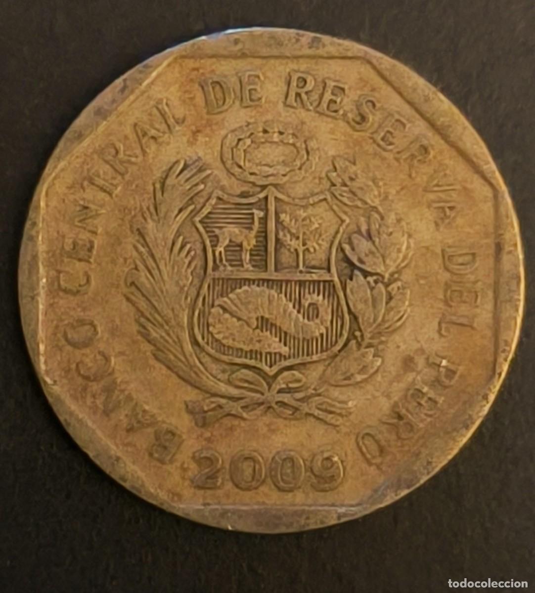 Monedas antiguas de Am&eacute;rica: Per&uacute; 10 c&eacute;ntimos, 2009 - Foto 1
