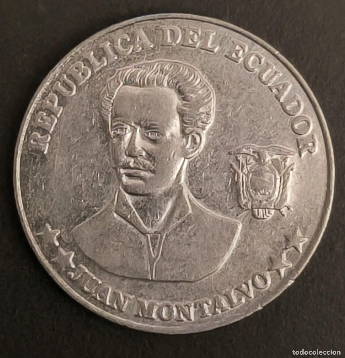 Monedas antiguas de Am&eacute;rica: Ecuador 5 centavos, 2000 - Foto 1