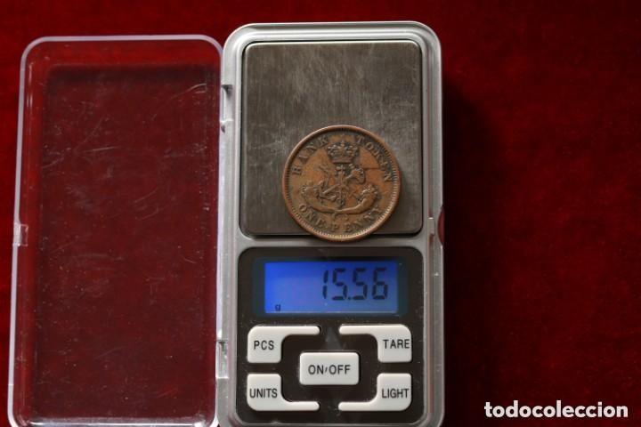 Monedas antiguas de Am&eacute;rica: PENNY 1857 UPPER CANADA - Foto 3