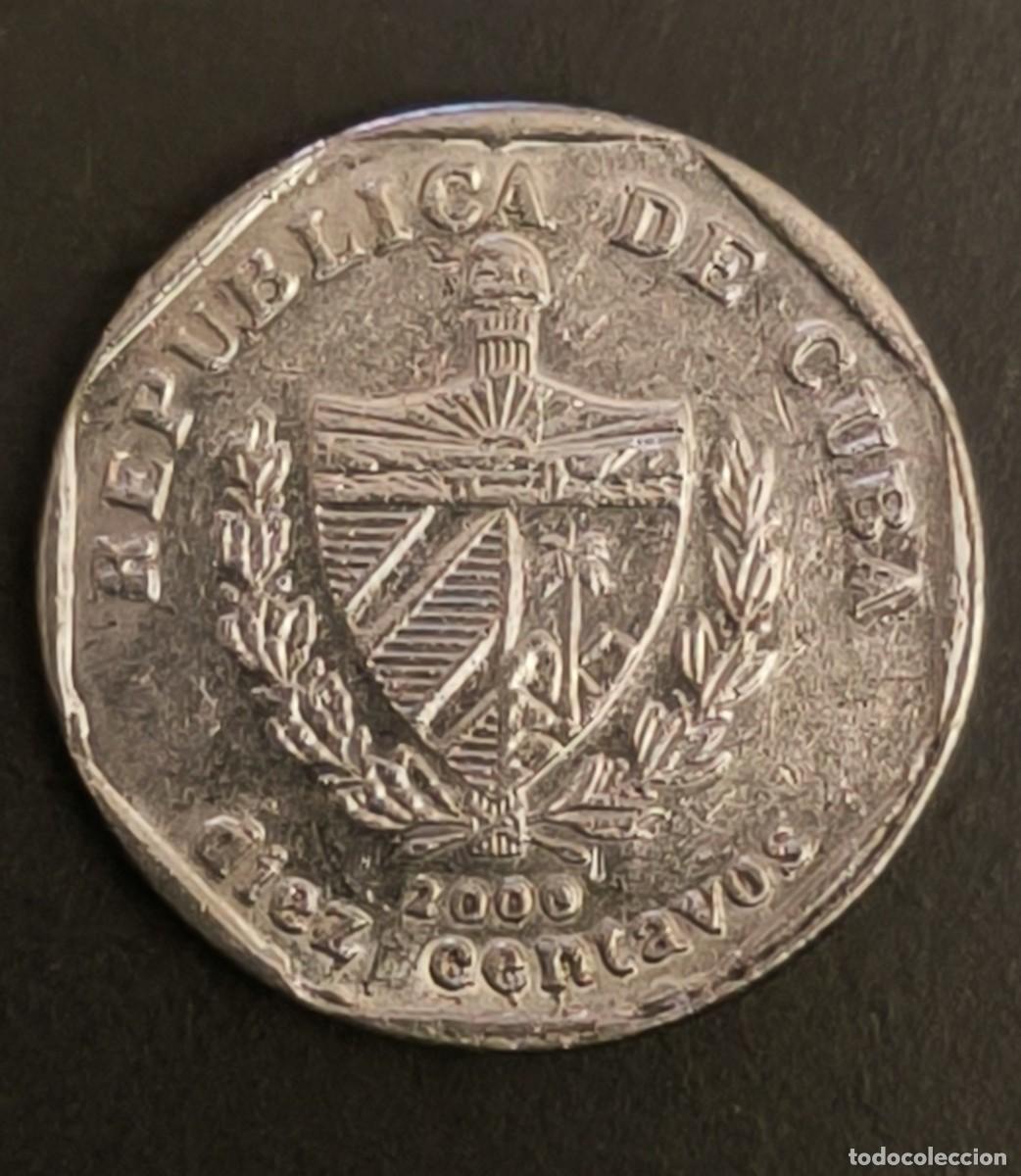 Monedas antiguas de Am&eacute;rica: Cuba 10 centavos, 2000 - Foto 1
