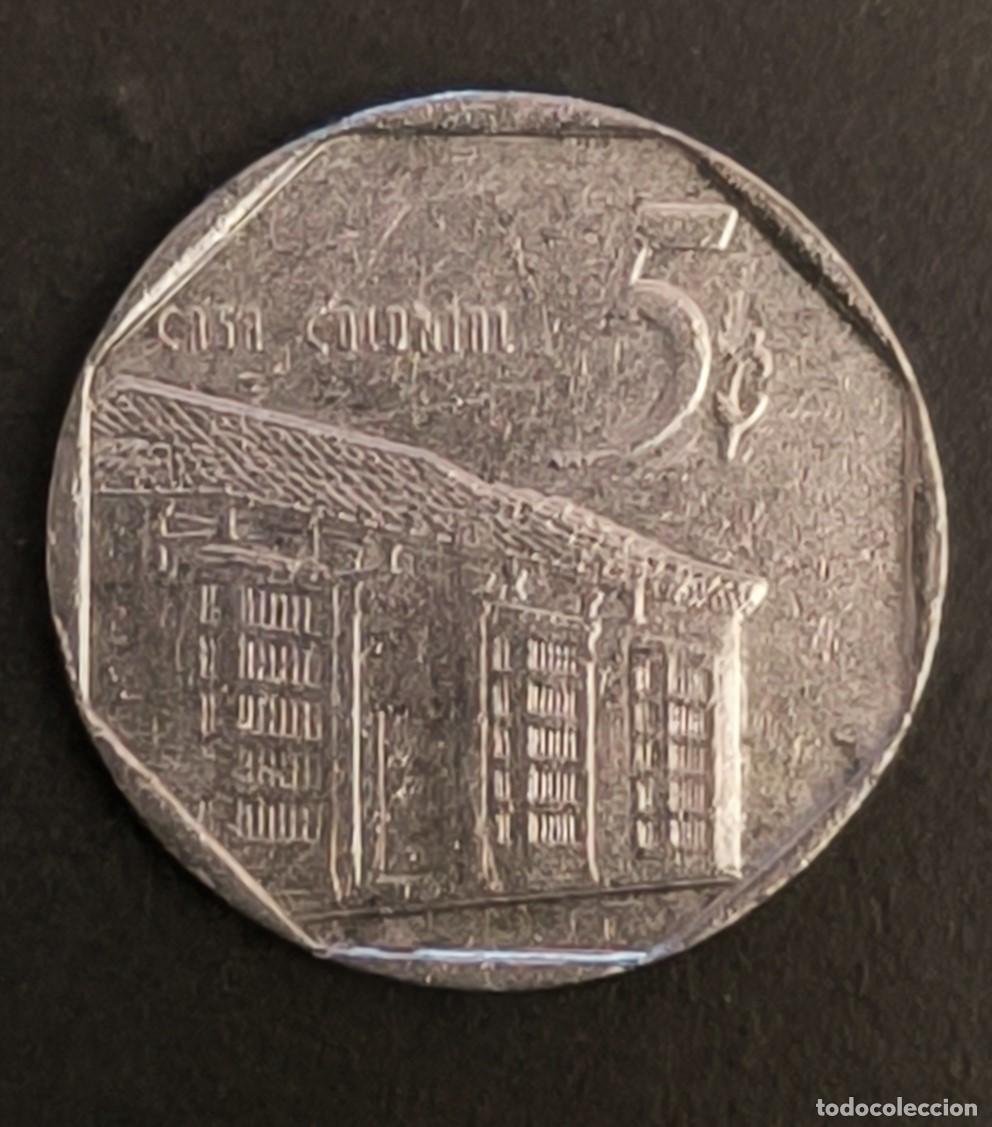 Monedas antiguas de Am&eacute;rica: Cuba 5 centavos, 1994 - Foto 2