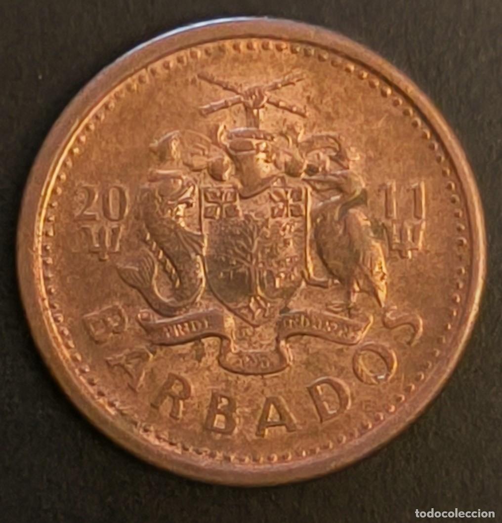 Monedas antiguas de Am&eacute;rica: Barbados 1 centavo, 2011 - Foto 1