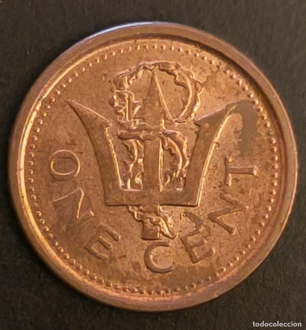 Monedas antiguas de Am&eacute;rica: Barbados 1 centavo, 2011 - Foto 2