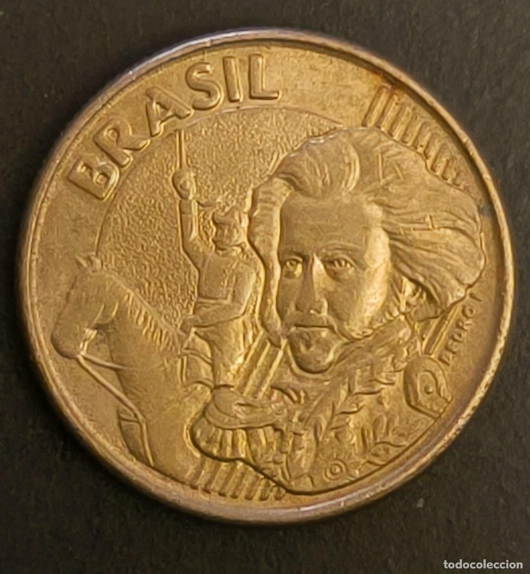 Monedas antiguas de Am&eacute;rica: Brasil 10 centavos, 2004 - Foto 2