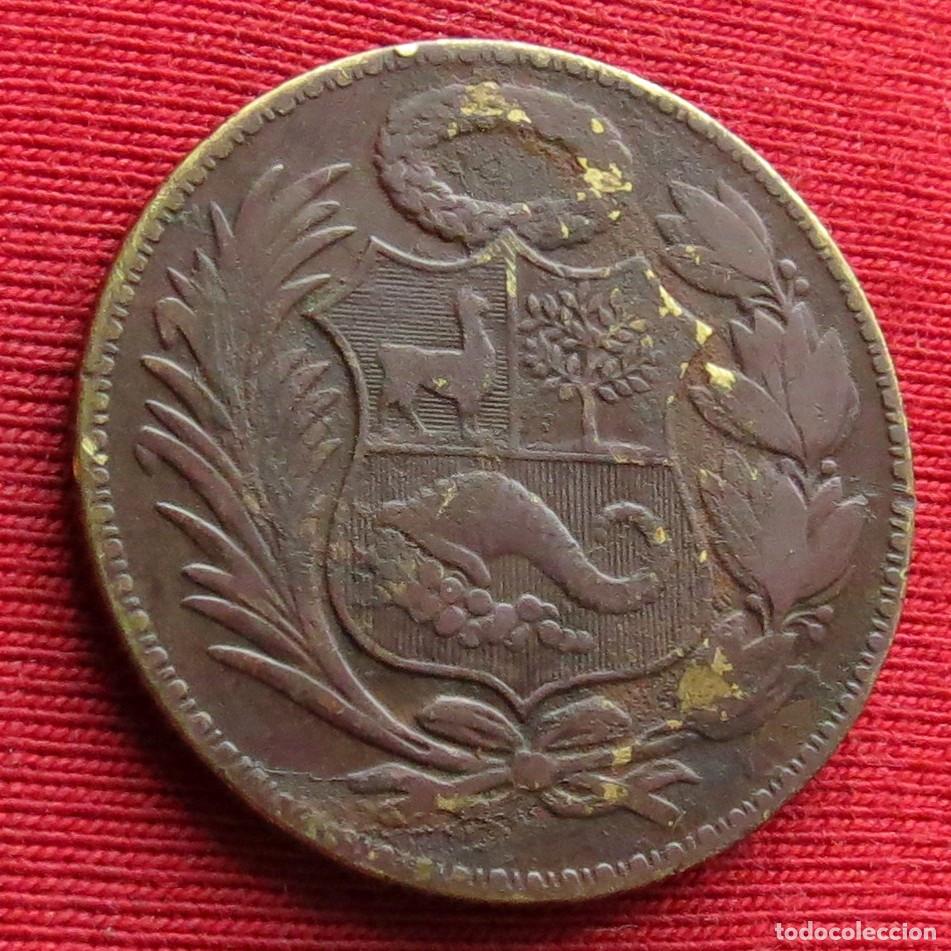 Monedas antiguas de Am&eacute;rica: Peru 1/2 sol de oro 1943 - Foto 2