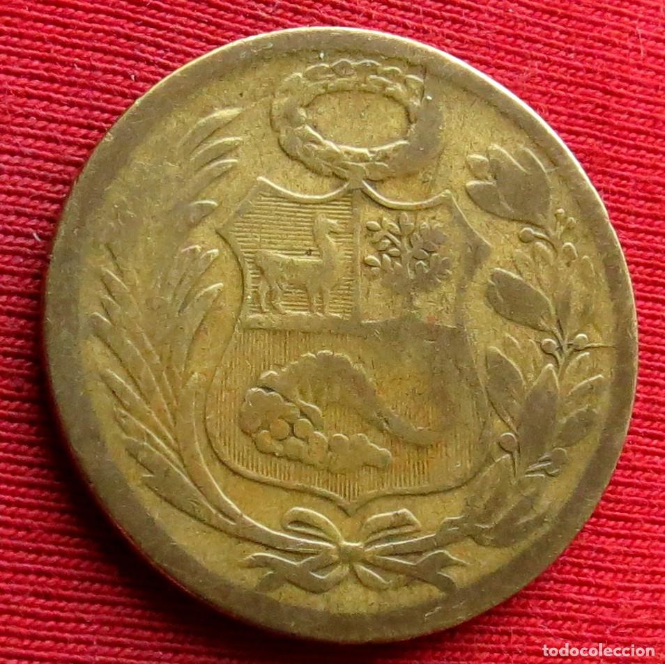 Monedas antiguas de Am&eacute;rica: Peru 1/2 sol de oro 1944 - Foto 2