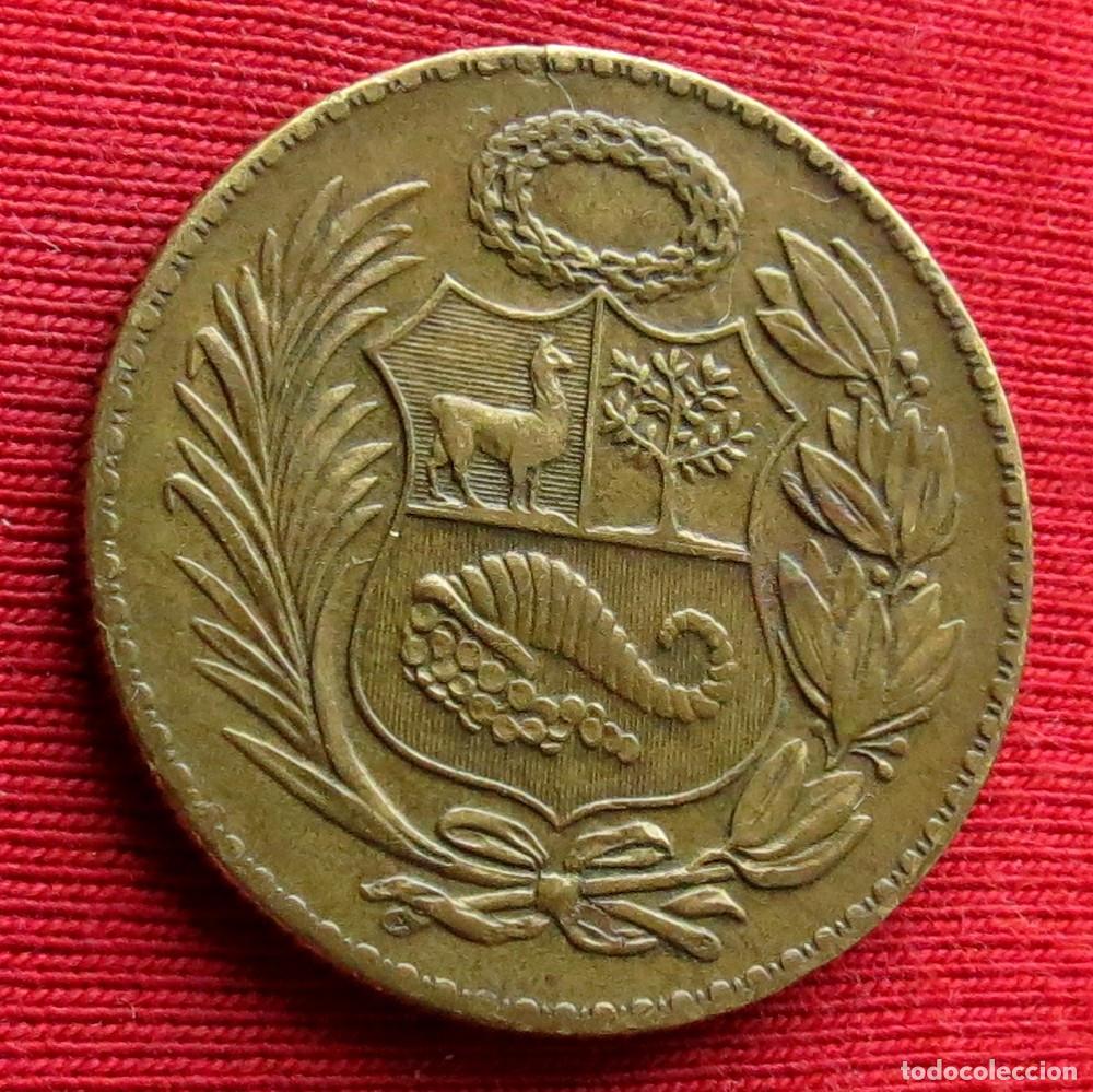 Monedas antiguas de Am&eacute;rica: Peru 1/2 sol de oro 1946 - Foto 2
