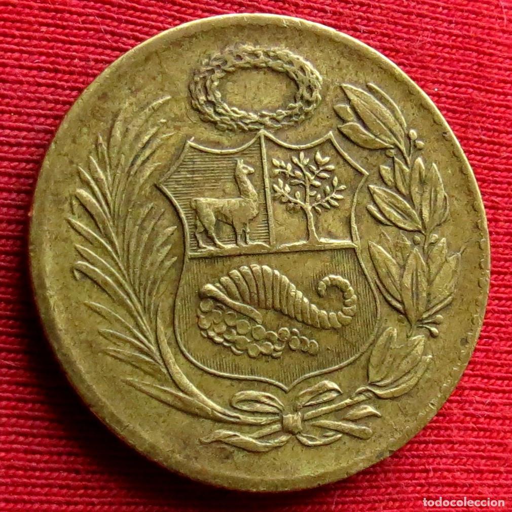 Monedas antiguas de Am&eacute;rica: Peru 1/2 sol de oro 1962 - Foto 2