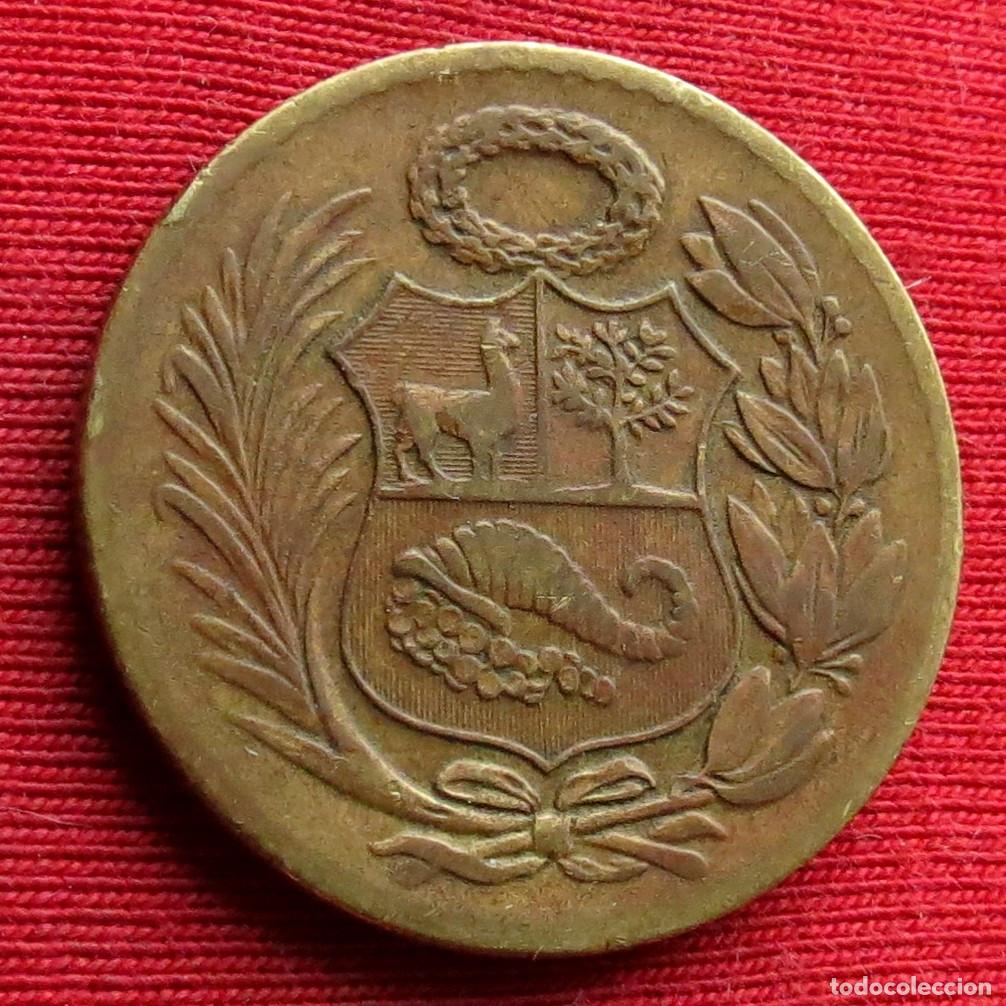 Monedas antiguas de Am&eacute;rica: Peru 1/2 sol de oro 1964 - Foto 2