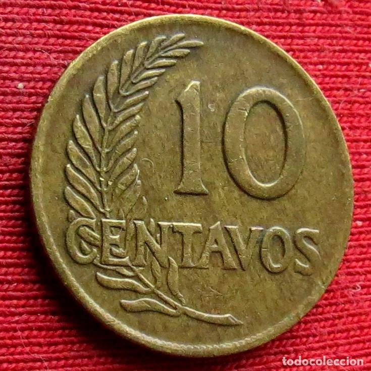 Monedas antiguas de Am&eacute;rica: Peru 10 centavos 1962 - Foto 1