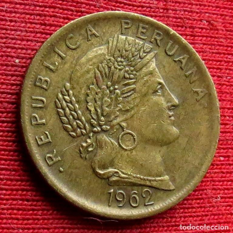 Monedas antiguas de Am&eacute;rica: Peru 10 centavos 1962 - Foto 2