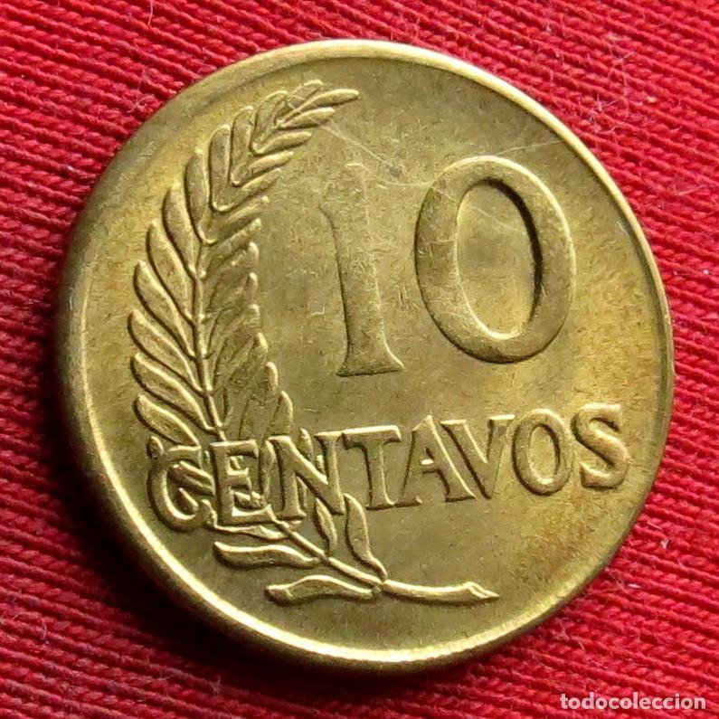 Monedas antiguas de Am&eacute;rica: Peru 10 centavos 1964 - Foto 1