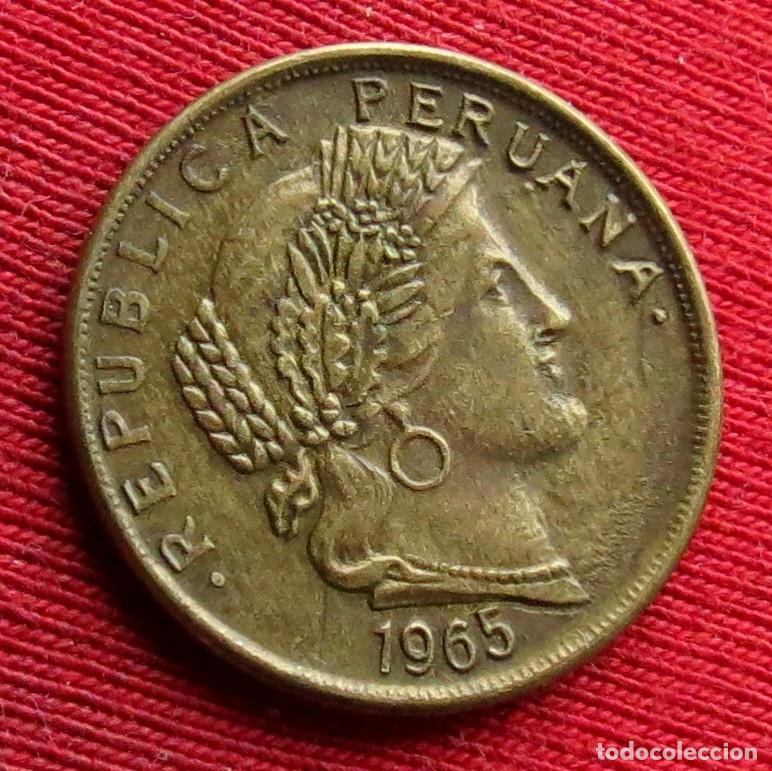 Monedas antiguas de Am&eacute;rica: Peru 10 centavos 1965 - Foto 2