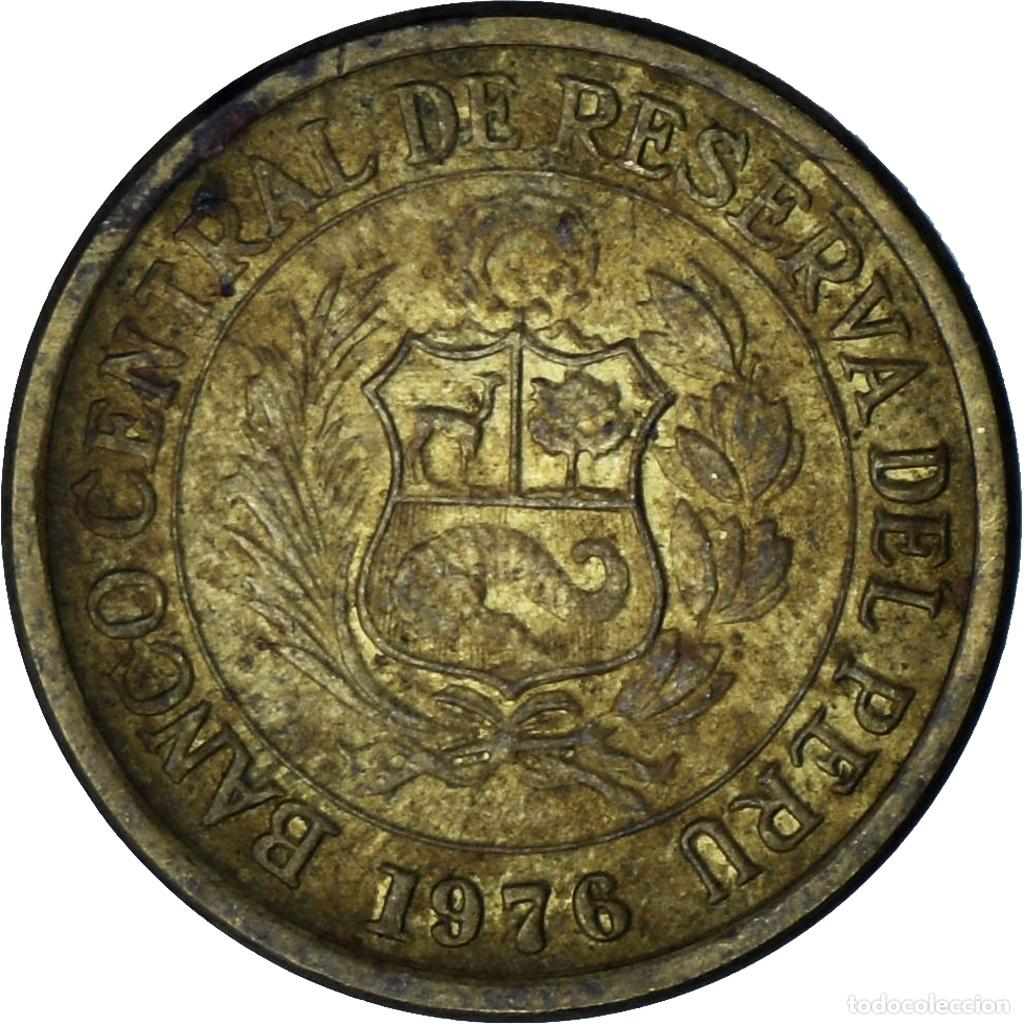 Monedas antiguas de Am&eacute;rica: [#1377504] Per&uacute;, 1/2 Sol, 1976 - Foto 1