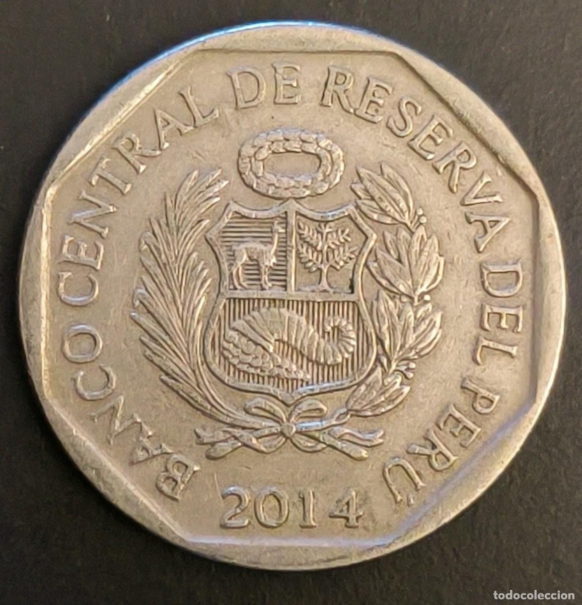 Monedas antiguas de Am&eacute;rica: Per&uacute; 1 nuevo sol, 2014 - Foto 1