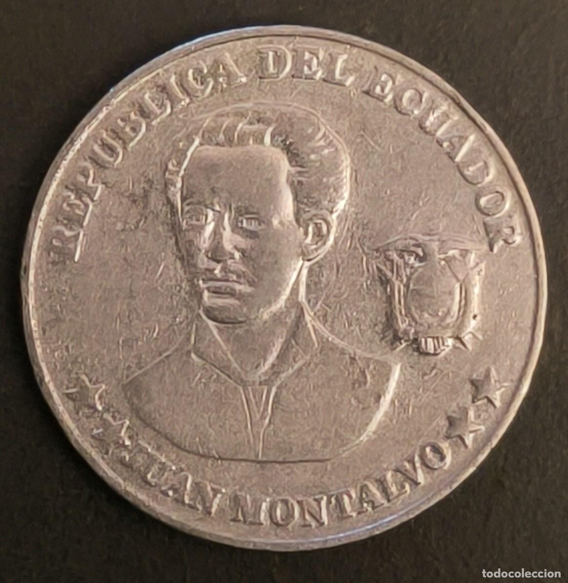 Monedas antiguas de Am&eacute;rica: Ecuador 5 centavos, 2000 - Foto 1