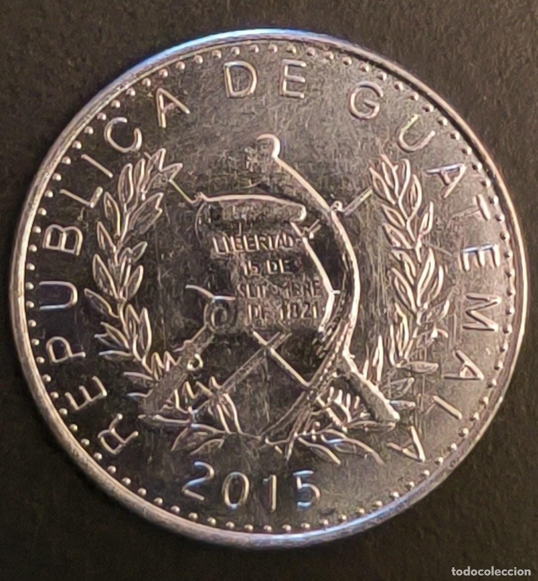 Monedas antiguas de Am&eacute;rica: Guatemala 10 centavos, 2015 - Foto 2