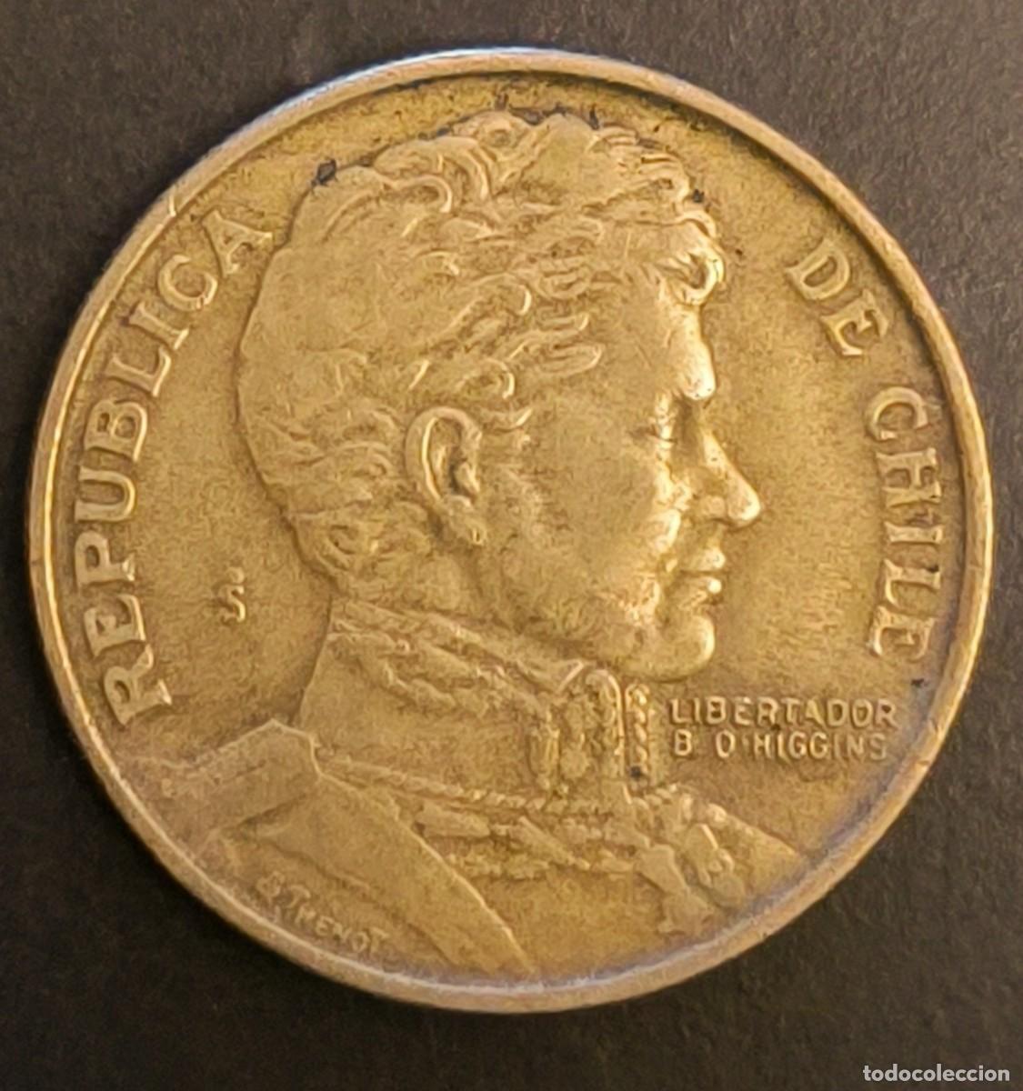 Monedas antiguas de Am&eacute;rica: Chile 1 peso, 1978 - Foto 2