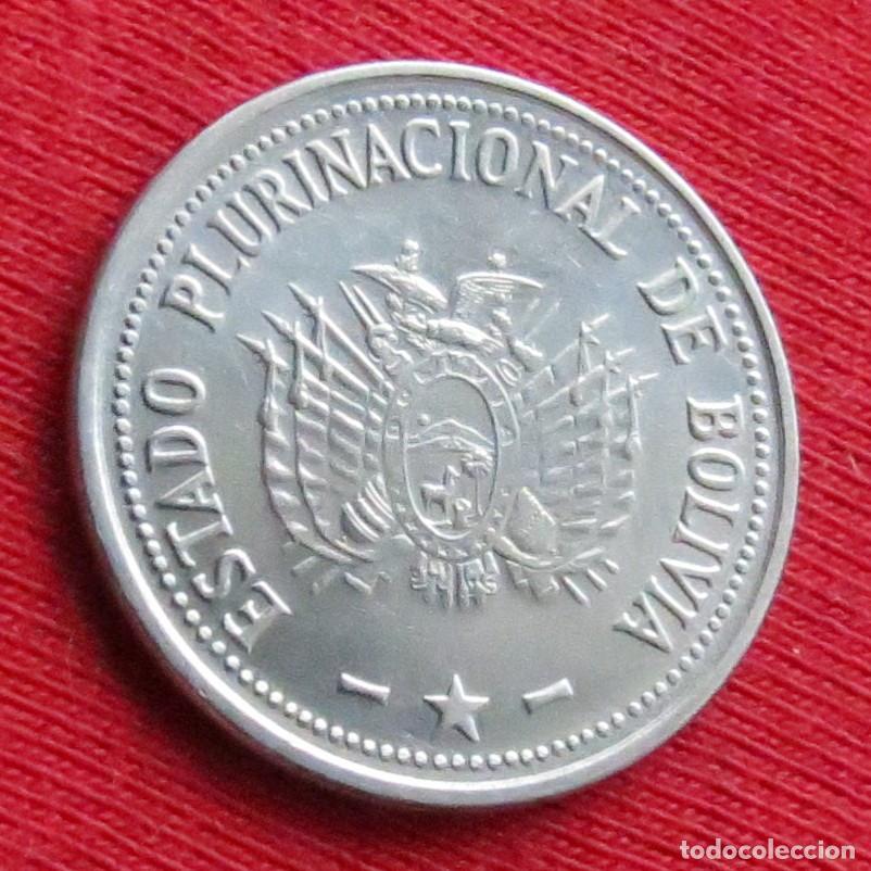 Monedas antiguas de Am&eacute;rica: Bolivia 20 centavos 2010 - Foto 2