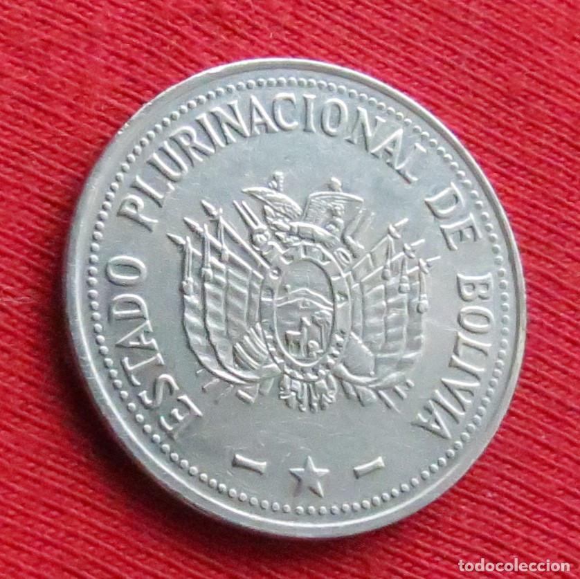 Monedas antiguas de Am&eacute;rica: Bolivia 20 centavos 2012 - Foto 2
