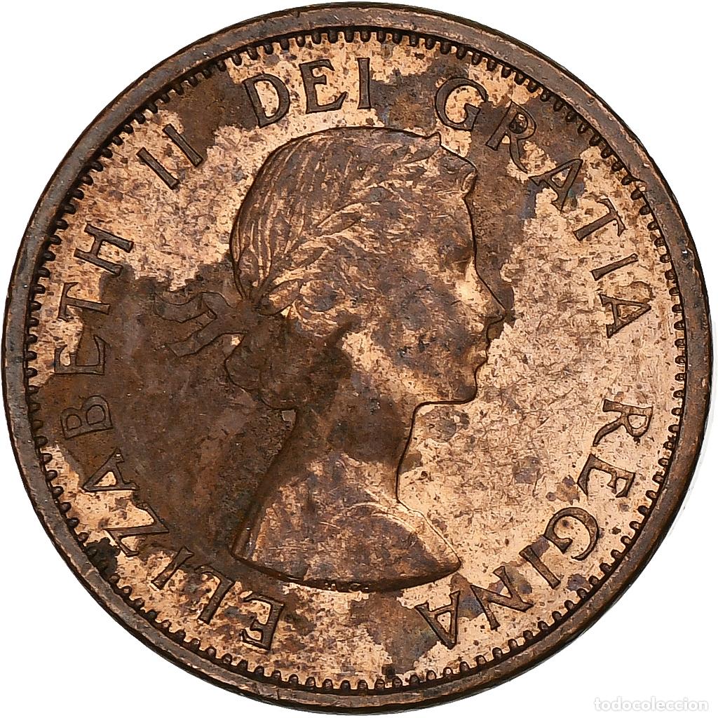 Monedas antiguas de Am&eacute;rica: [#1382556] Canad&aacute;, Cent, 1960 - Foto 1