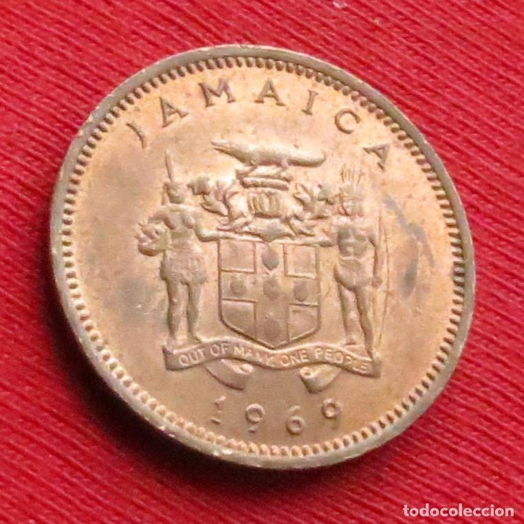 Monedas antiguas de Am&eacute;rica: Jamaica 1 cent 1969 - Foto 2