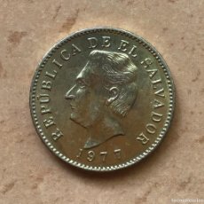 Monedas antiguas de América: 1 CENTAVO DE EL SALVADOR. AÑO 1977