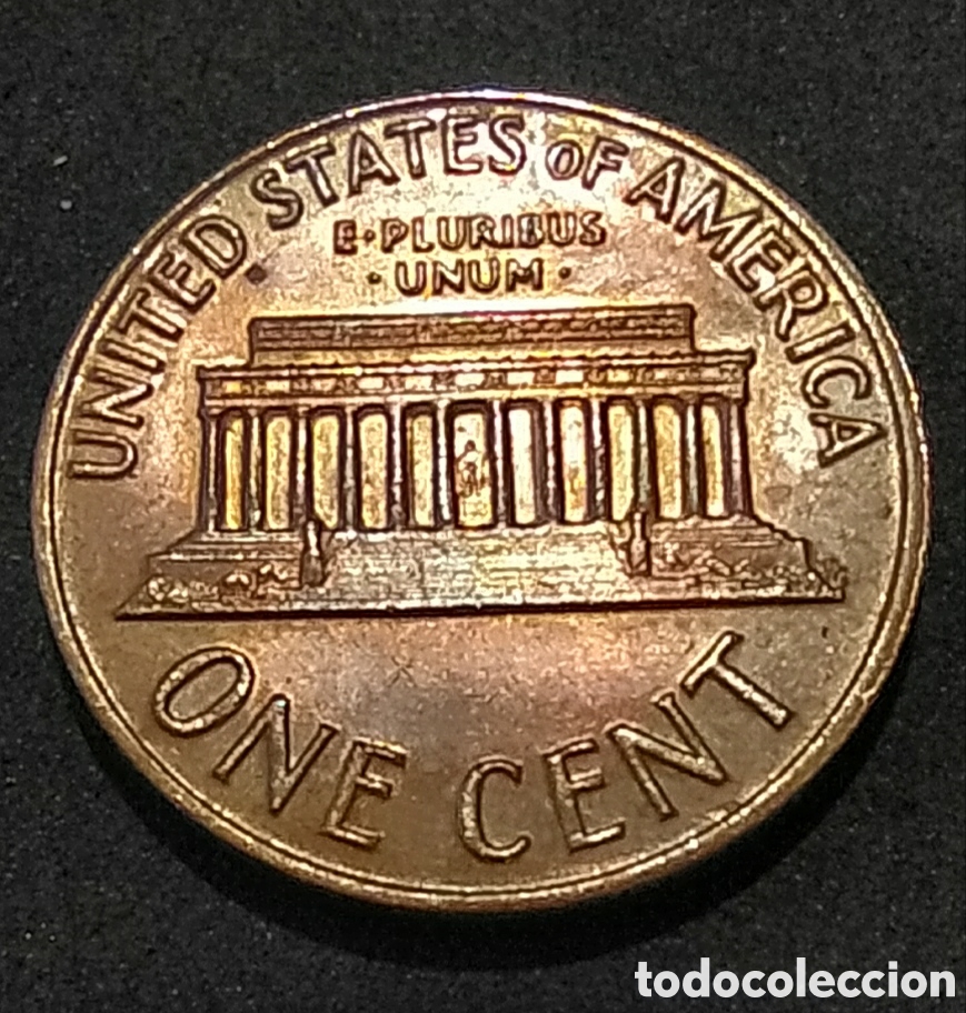 Monedas antiguas de Am&eacute;rica: LINCOLN CENT 1971 CECA S - Foto 2