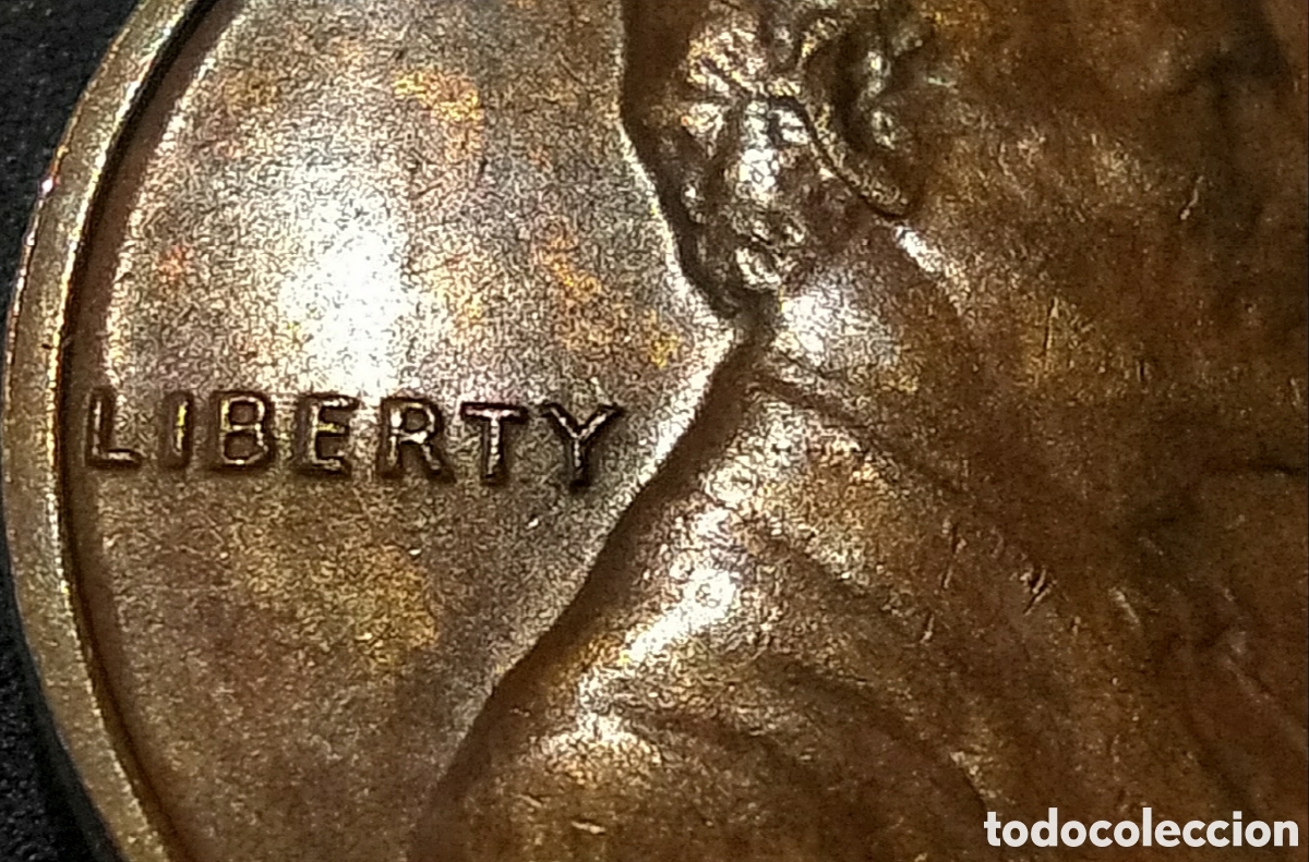 Monedas antiguas de Am&eacute;rica: LINCOLN CENT 1971 CECA S - Foto 3