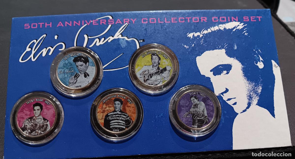 Monedas antiguas de Am&eacute;rica: MONEDAS DE ELVIS PRESLEY