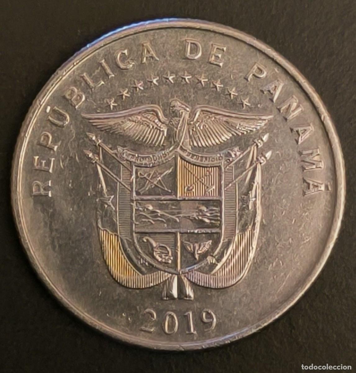 Monedas antiguas de Am&eacute;rica: Panam&aacute; &frac14; balboa, 2019 - Foto 1