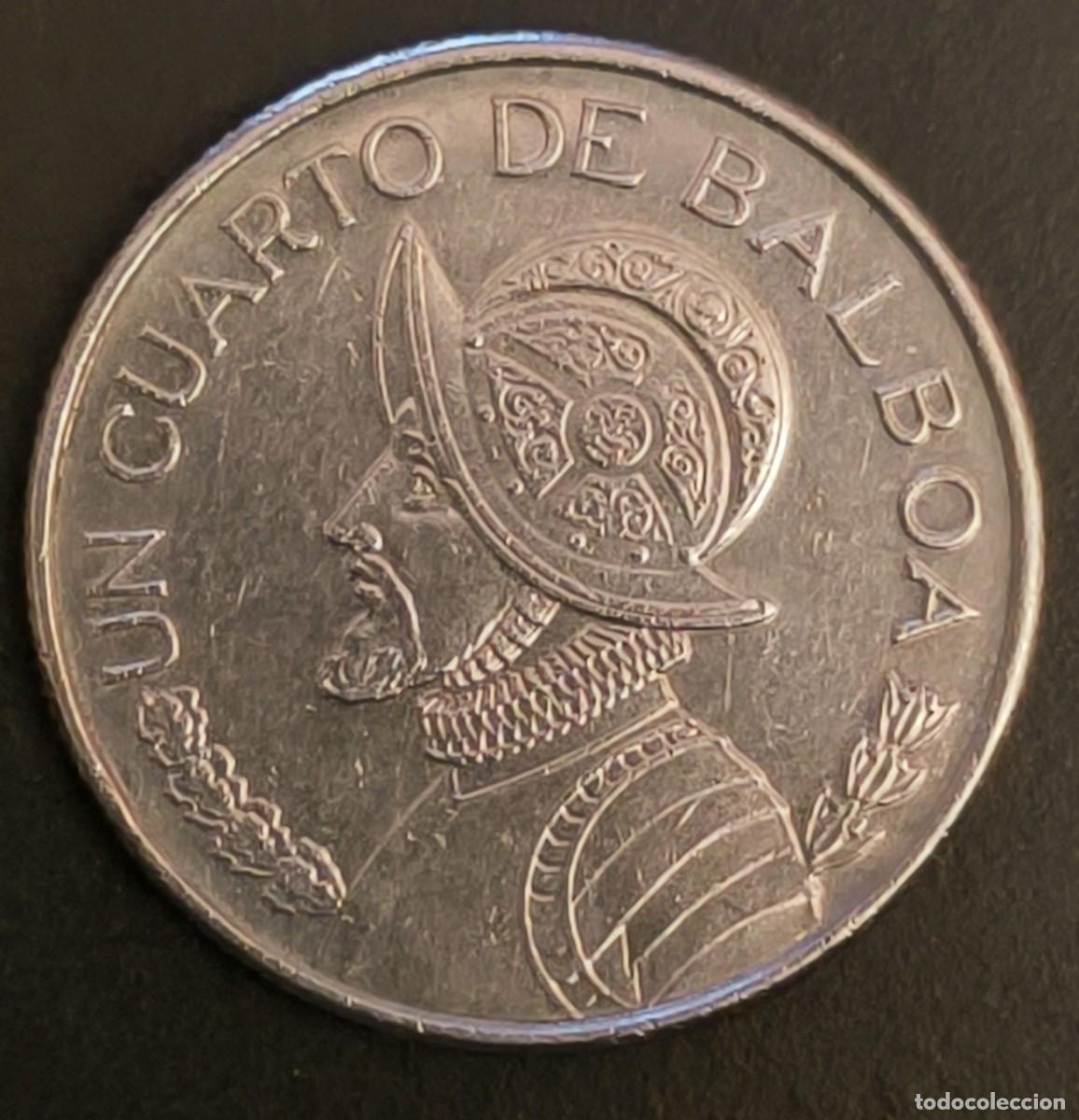 Monedas antiguas de Am&eacute;rica: Panam&aacute; &frac14; balboa, 2019 - Foto 2