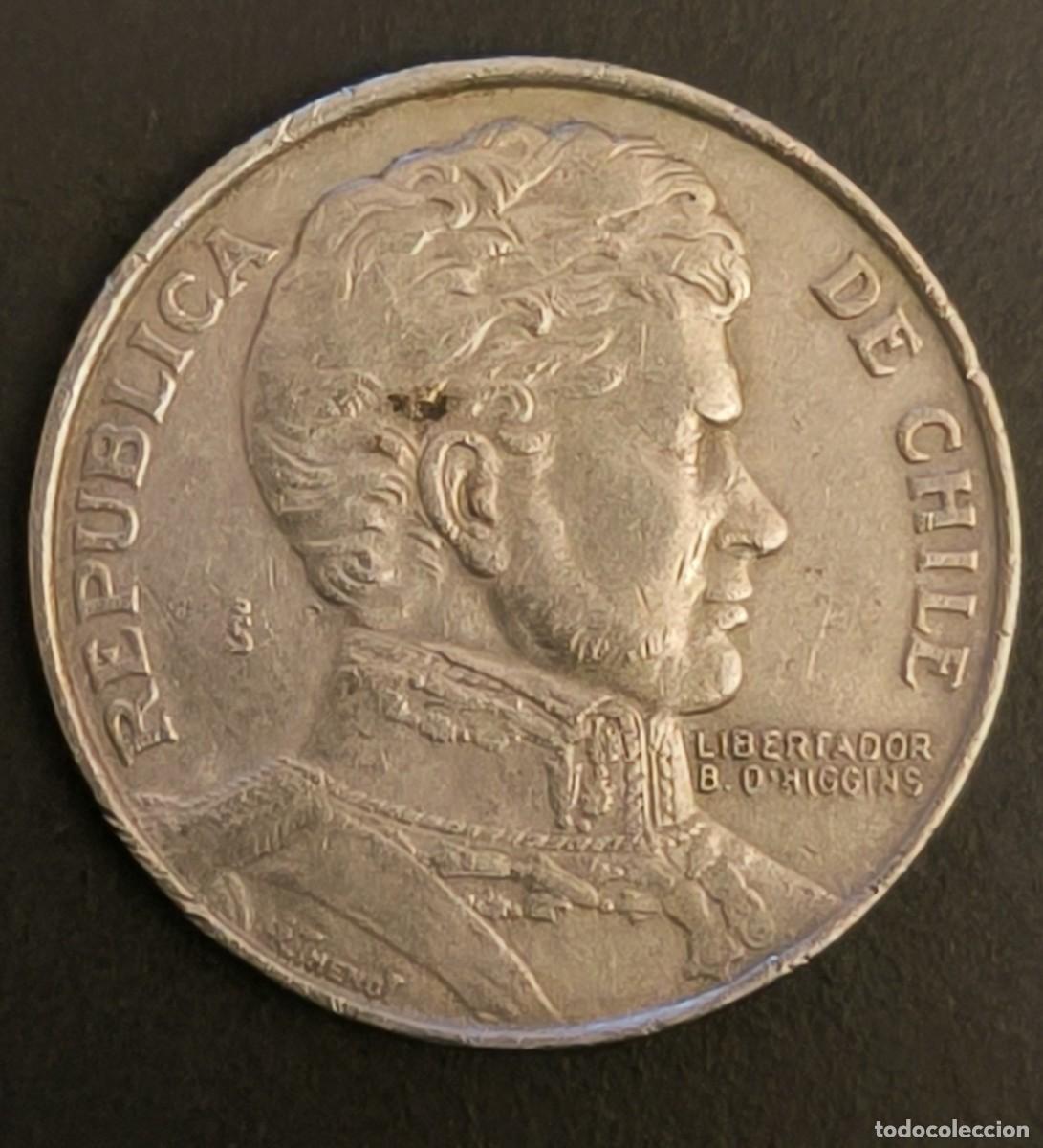 Monedas antiguas de Am&eacute;rica: Chile 1 peso, 1976 - Foto 1