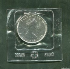 Monedas antiguas de América: CANADA UNA ONZA PLATA PURA MAPPLE 1988 SC
