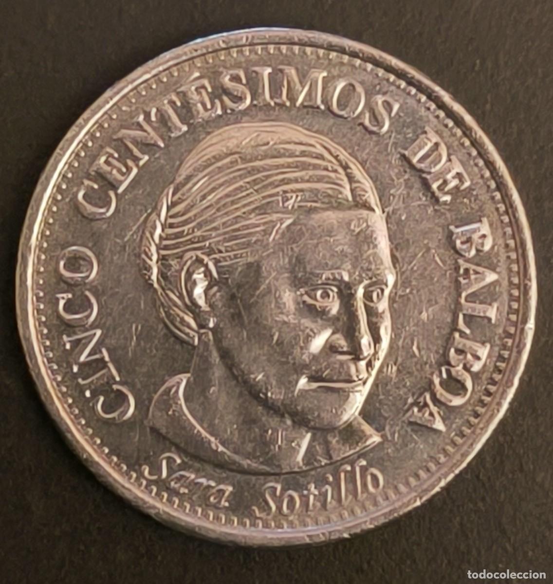 Monedas antiguas de Am&eacute;rica: Panam&aacute; 5 cent&eacute;simos, 2017 - Foto 1