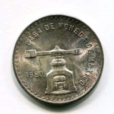 Monedas antiguas de América: MEJICO ONZA PLATA TROY 1980 SC