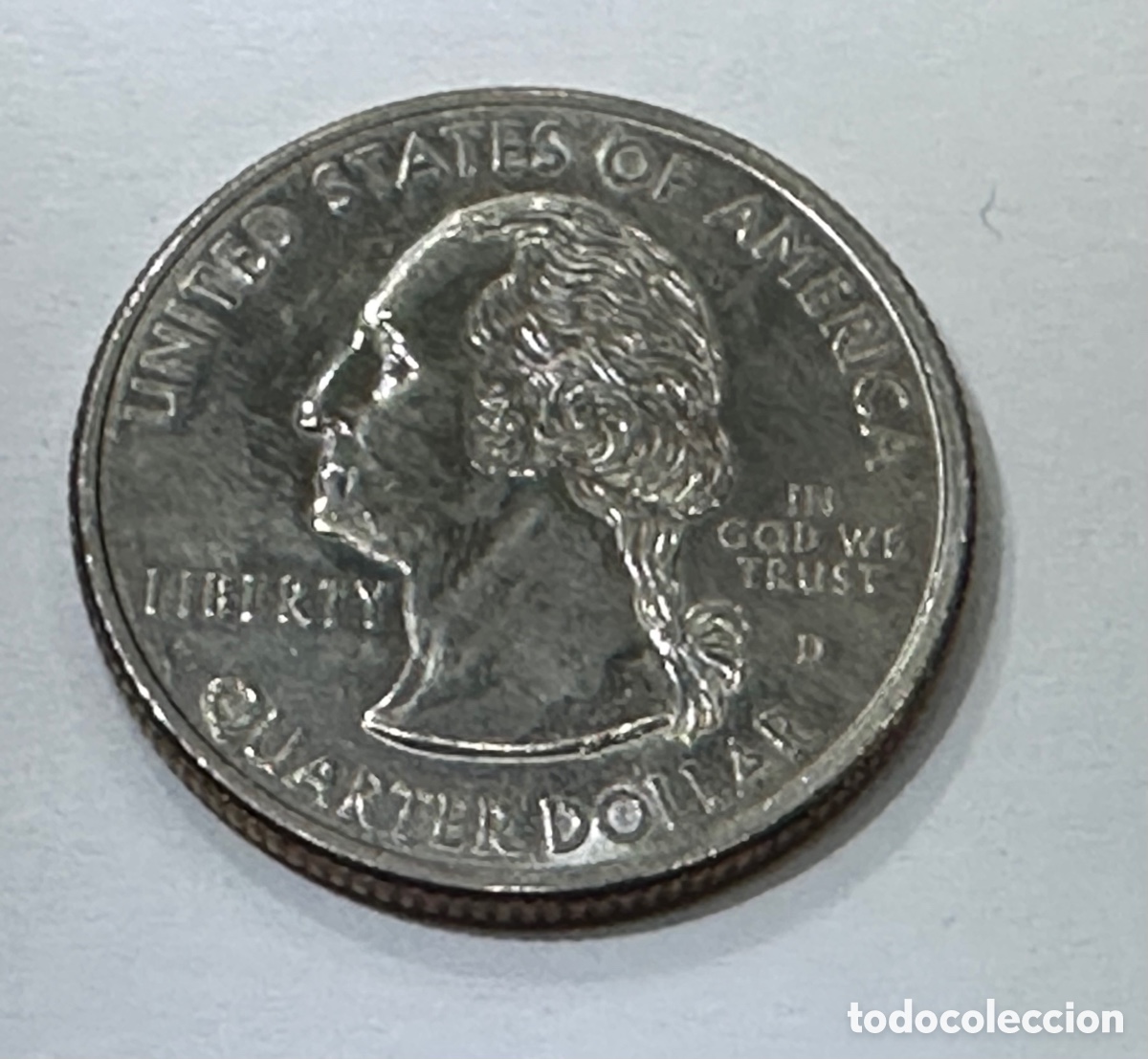 Monedas antiguas de Am&eacute;rica: QUARTER DOLLAR 1999 DELAWARE MBC - Foto 2