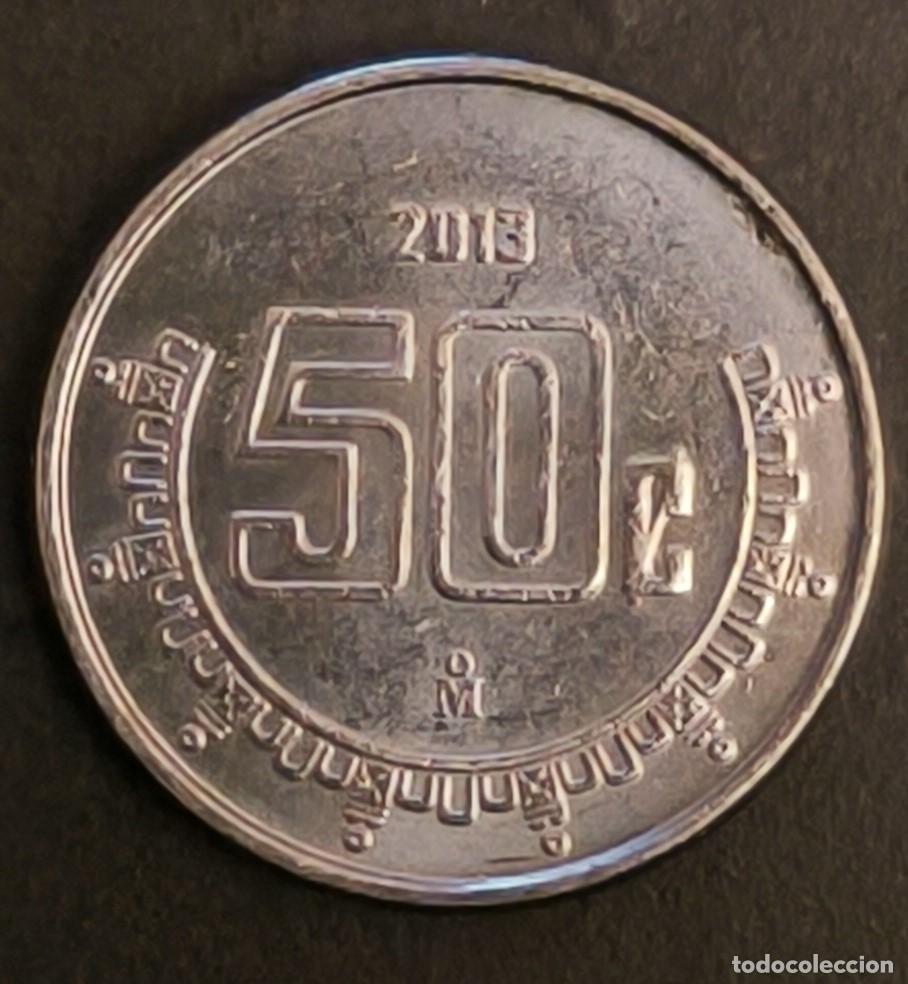 Monedas antiguas de Am&eacute;rica: M&eacute;xico 50 centavos, 2013 - Foto 1