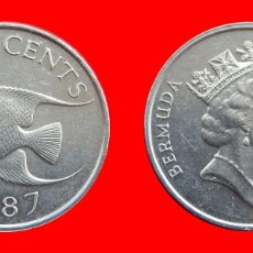 Monedas antiguas de América: 5 CENTAVOS 1987 BERMUDA-103561