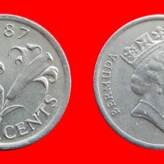 Monedas antiguas de América: 10 CENTAVOS 1987 BERMUDA-103568