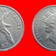 Monedas antiguas de América: 25 CENTAVOS 1987 BERMUDA-103580