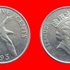 Monedas antiguas de América: 25 CENTAVOS 1993 BERMUDA-103581