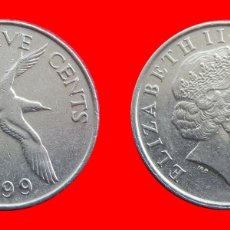Monedas antiguas de América: 25 CENTAVOS 1999 BERMUDA-103583