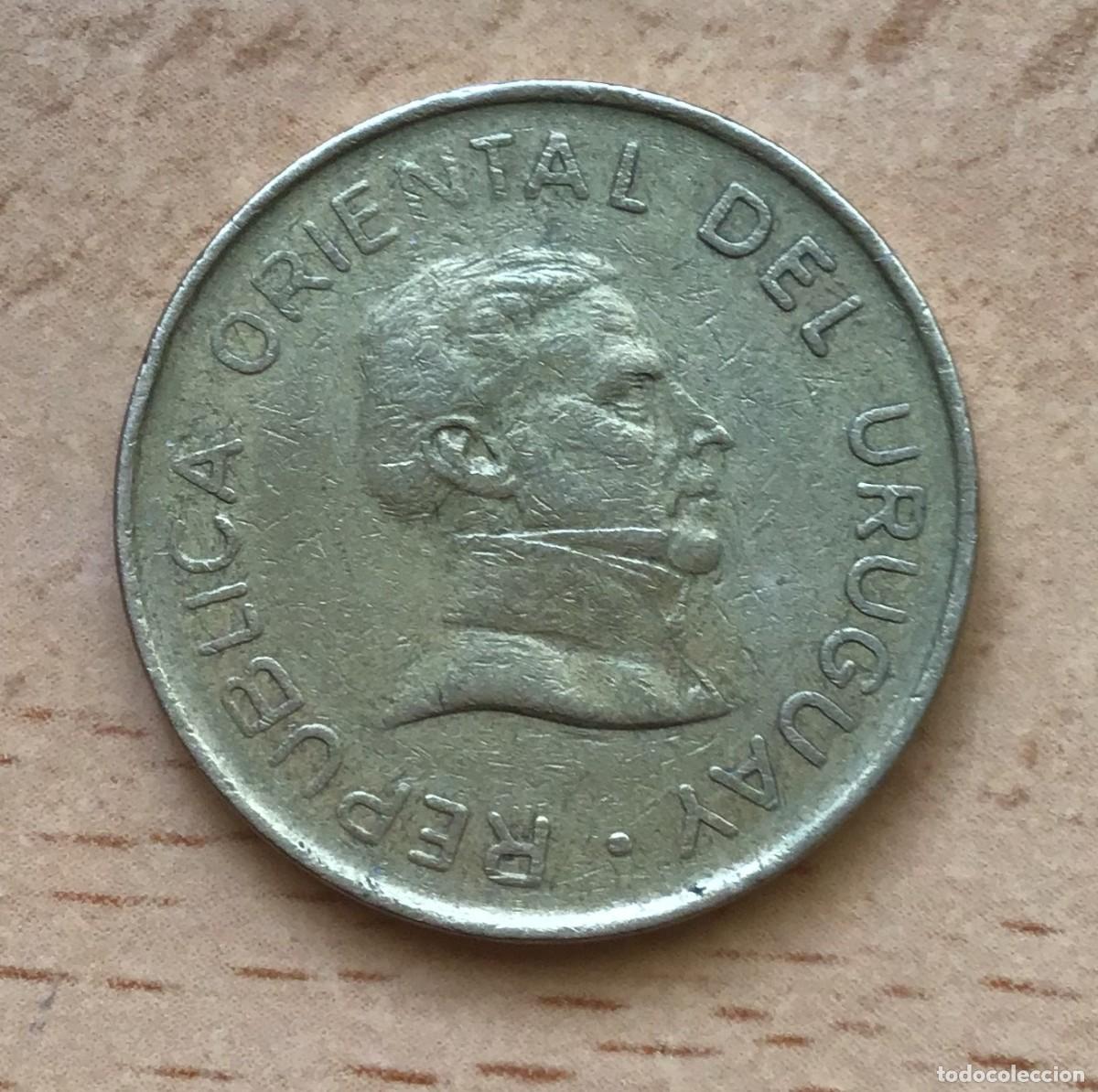Monedas antiguas de Am&eacute;rica: 2 pesos de Uruguay. A&ntilde;o 1994 - Foto 2