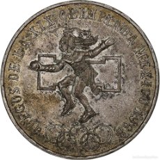 Monedas antiguas de América: [#1156610] MÉXICO, 25 PESOS, 1968, MEXICO, PLATA, MBC+, KM:479.1