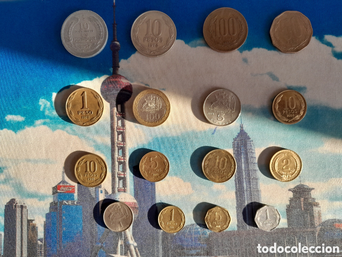 Monedas antiguas de Am&eacute;rica: MONEDAS DE CHILE - Foto 2